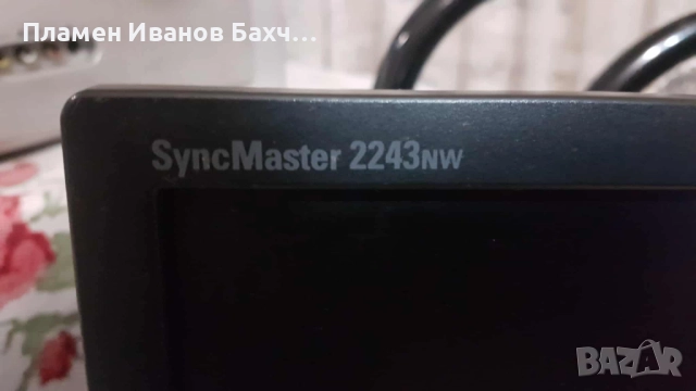 Продавам монитор Samsung - SyncMaster 2343NW, снимка 2 - Монитори - 51937267