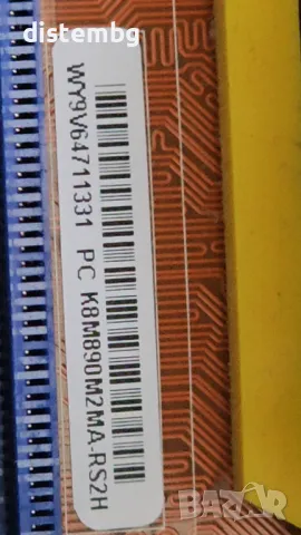 Дънна платка K8M890M2MA-RS2H + AMD 3000+, снимка 2 - Дънни платки - 49495430
