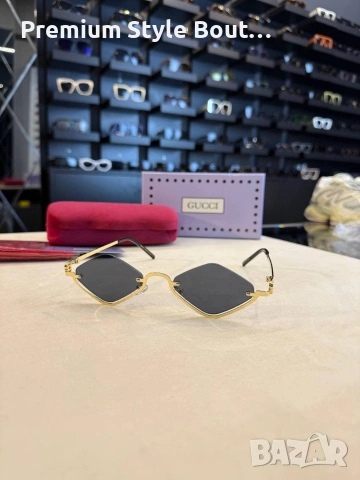 Очила  висок клас калъф на марката кутия сертификат  кърпичка tom ford Gucci , снимка 7 - Слънчеви и диоптрични очила - 53857840