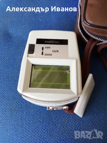Стар светломер METRIX, снимка 2 - Антикварни и старинни предмети - 49966926