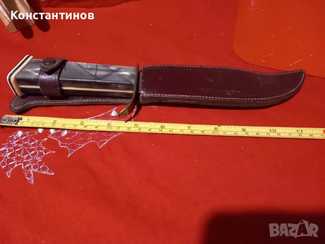 Сопотски нож с кожена кания