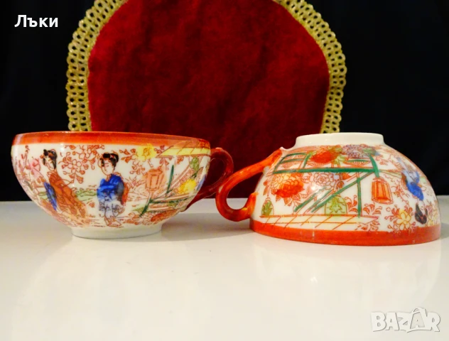 Чаша японски костен порцелан 38 гр. 