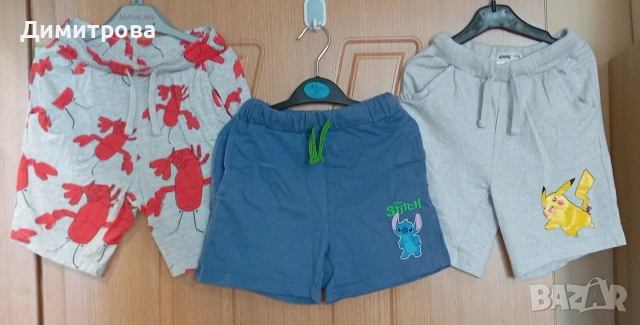 лот къси панталони размер 5-6г 116см, снимка 3 - Детски къси панталони - 53747465