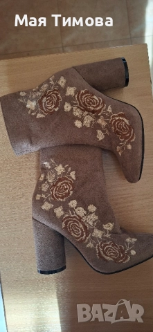 Дамски боти, снимка 3 - Дамски боти - 52128811