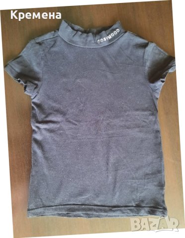 блузки за момиче 3 бр, потничета 2 бр, комплект потник и панталонки, общо 16лв, снимка 10 - Детски тениски и потници - 40746712