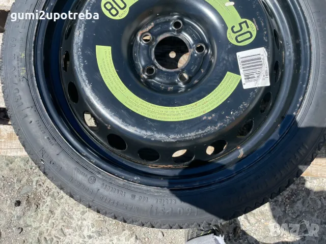 19 резервна джанта Патерица 5х112 Audi A4 S4 BMW G42 G20 Continental 125/70/19, снимка 3 - Гуми и джанти - 50088000