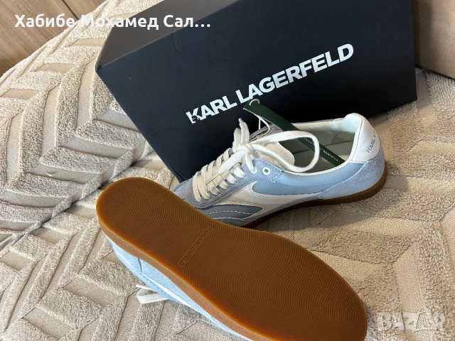 Нови - Karl Lagerfeld 39номер, снимка 5 - Маратонки - 53572339