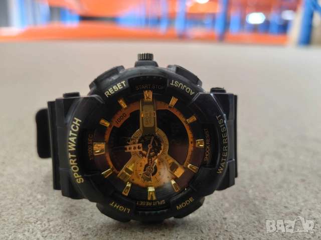 Водоустойчив спортен часовник с LED дисплей SPORT WATCH, снимка 6 - Мъжки - 51603005