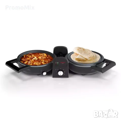 Уред за печене на пица Princess 118000 Tortilla Chef 1300W пещ за пица пицарка многофункционална, снимка 8 - Други - 49749085