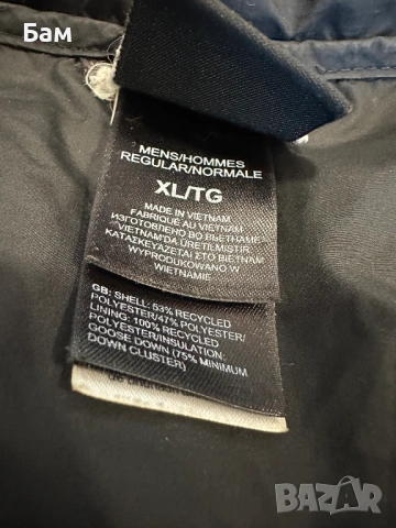 Оригинален мъжки пухен елек The North Face 550 размер ХЛ, снимка 3 - Якета - 53649811