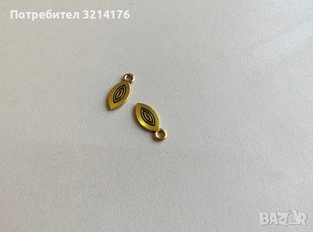 Висулка бижу - Око - Листо - Устни, снимка 3 - Други - 55816227