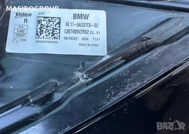 Фар десен фарове BMW LED за Бмв Ф44 Bmw 2 F44 Grand Coupe Shadow Black Line, снимка 7 - Части - 48428172