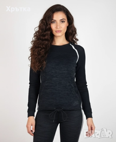 Nike Tech Knit - Оригинална дамска блуза размер S, снимка 2 - Блузи с дълъг ръкав и пуловери - 47462694