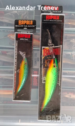 Воблери Rapala TD и TDD, снимка 4 - Такъми - 53691706