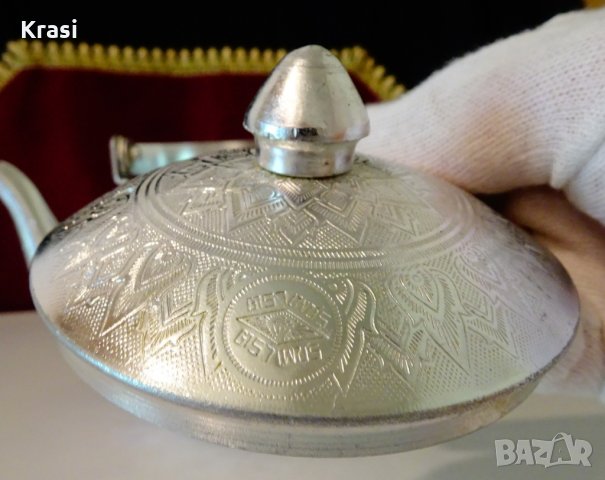Старинен чайник,кана Thailand,маркиран. , снимка 5 - Антикварни и старинни предмети - 33807745