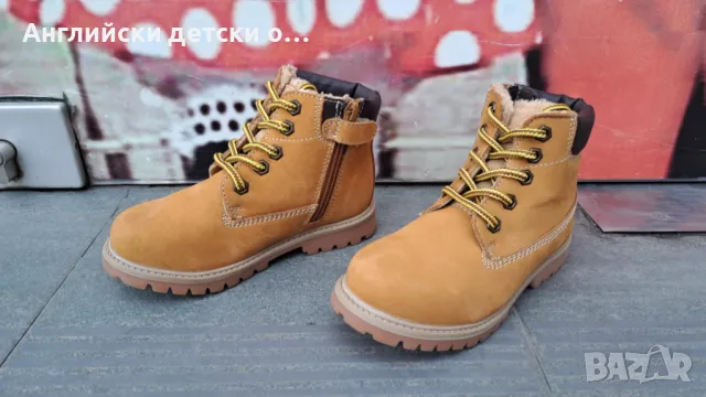 Английски детски боти естествена кожа-NEXT , снимка 3 - Детски боти и ботуши - 48329220