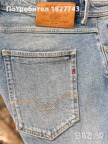 ЧИСТО НОВ ОРИГИНАЛ- Replay, снимка 7 - Дънки - 53580082