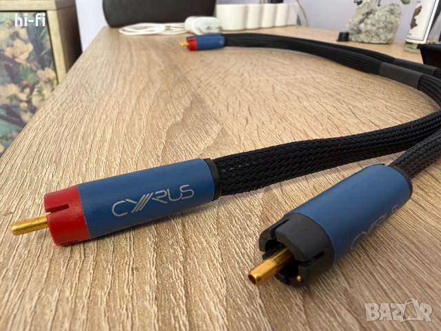Cyrus Analogue Interconnects / RCA aудио кабели, снимка 4 - Ресийвъри, усилватели, смесителни пултове - 53289084