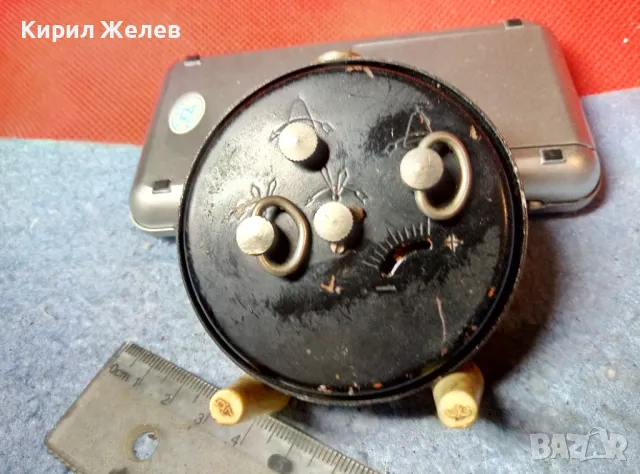 SLAVA 11 JEWELS MADE in USSR Стар КОЛЕКЦИОНЕРСКИ РУСКИ МЕХАНИЧЕН БУДИЛНИК СЛАВА 47816, снимка 7 - Антикварни и старинни предмети - 47686264
