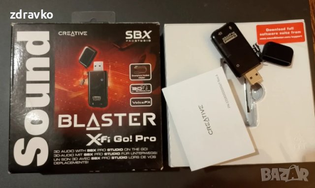Creative Sound Blaster X-FI Go! Pro