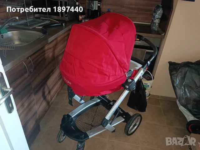 Бебешка количка PegPerego 2 in 1, снимка 4 - Детски колички - 50687266