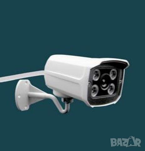 Широкоъгълна AHD CCTV 1.3MPx 1/4" CMOS Сензор 4 H.LEDS IR-CUT IP66 Охранителна Камера с OSD Меню, снимка 2 - HD камери - 41480114