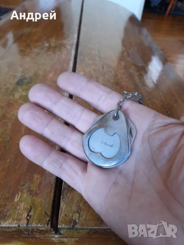 Стар сувенирен нож отварачка П.Денев, снимка 3 - Други ценни предмети - 51253582