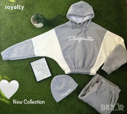 Ватиран дамски комплект  3 части с шапка , снимка 4 - Спортни екипи - 49091529