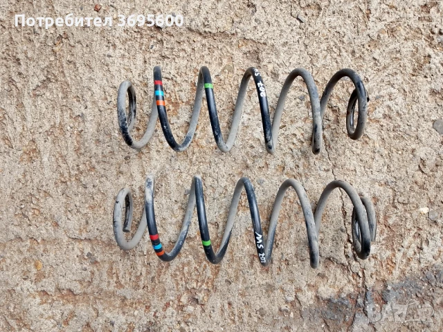 Peugeot sw Пежо 207 комби 1.4 предни амортисьори задни пружини преден ляв десен амортисьор макферсон, снимка 2 - Части - 51175226