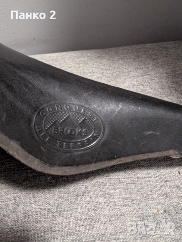 Ретро Brooks Conquest Седалка, снимка 5 - Части за велосипеди - 52464485