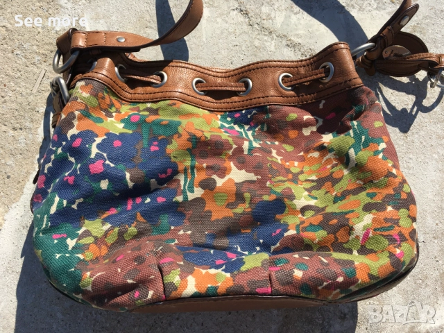 FOSSIL многоцветна чанта, снимка 8 - Чанти - 52074348