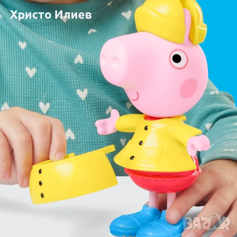 Фигурка Peppa Pig Пепа Пиг 15 см С аксесоари и дрехи, снимка 8 - Фигурки - 53824055