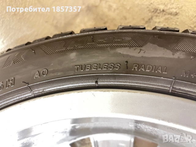 Оригинален зимен комплект за Ауди А4 В9 al Audi A4 S4 B9 Gravis Winterräder 18, снимка 3 - Гуми и джанти - 52743666