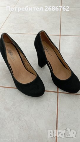 Дамски обувки  Buffalo велур №36, снимка 3 - Дамски елегантни обувки - 31853493