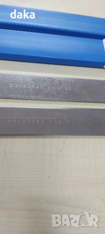 Абрихт ножове 630 мм HSS, снимка 6 - Други машини и части - 53732671