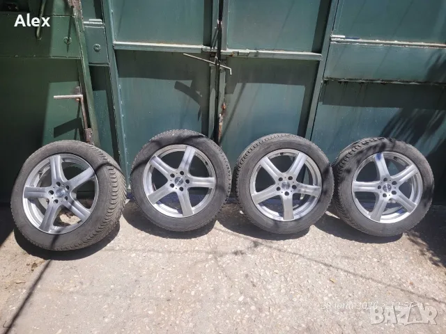 Джанти с гуми Michelin  17 цола смъкнати от Пежо. 7J  x  17   H2  