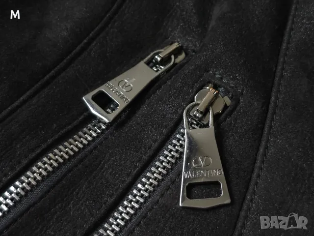 Уникално палто / яке VALENTINO от естествена кожа и естествен косъм , снимка 4 - Якета - 49269142