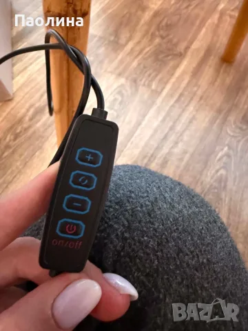 Настолна LED Ring лампа, снимка 2 - Настолни лампи - 56329457