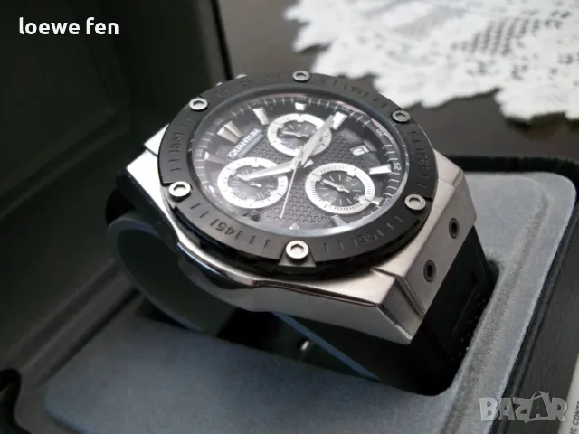 Quantum - hublot style - мъжки часовник, снимка 2 - Мъжки - 48817796