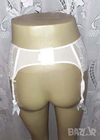 Бял жартиерен колан 5, снимка 3 - Бельо - 34275577