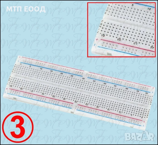 Тестова платка, универсална, развойна, снимка 3 - Друга електроника - 45180408