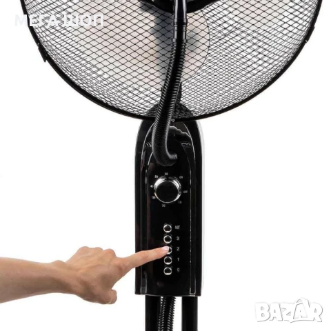 Вентилатор с водна мъгла 16", 75W, таймер, мехн. упр-е, снимка 6 - Вентилатори - 50563750