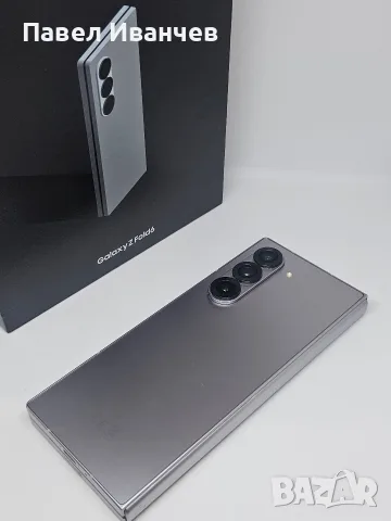 ГАРАНЦИЯ Samsung Galaxy Z Fold 6 5G 256GB Silver Shadow 99% Battery, снимка 8 - Samsung - 56012359