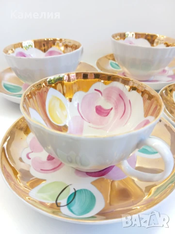 Руски порцелан , снимка 9 - Чаши - 50906287