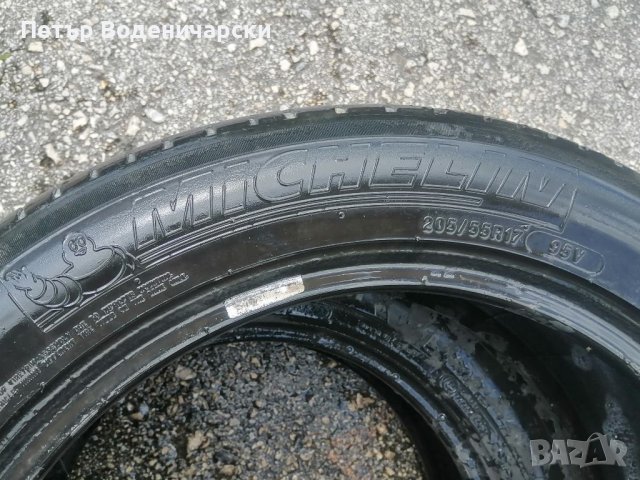 Гуми 205 55 17 Мишелин Michelin  2 броя  Нов внос Цената е за брой гума Желателно е лично предаване , снимка 5 - Гуми и джанти - 40987076