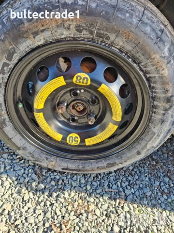 Резервна гума за VW Touareg R5, Amarok, 195/ 80/ 17, снимка 2 - Гуми и джанти - 51665321