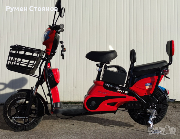 Електрически скутер EcoWay модел JML 350 W мотор бордо, снимка 4 - Мотоциклети и мототехника - 44550963