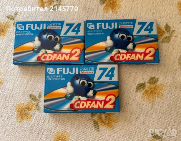 Аудио Касета Fuji CDFAN 2 74 IEC II TYPE II HIGH POSITION , снимка 2 - Аудио касети - 50288241