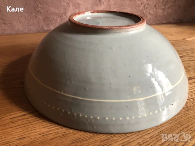 Керамична купа огромна ръчна изработка декорация, снимка 4 - Декорация за дома - 50084813