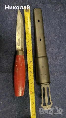 Стар скандинавски нож, финка Швеция 6, снимка 2 - Антикварни и старинни предмети - 50539571
